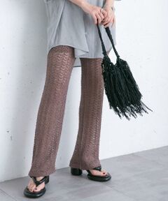 KBF / ケービーエフ その他パンツ | 透かし編みニットパンツ