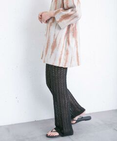 KBF / ケービーエフ その他パンツ | 透かし編みニットパンツ