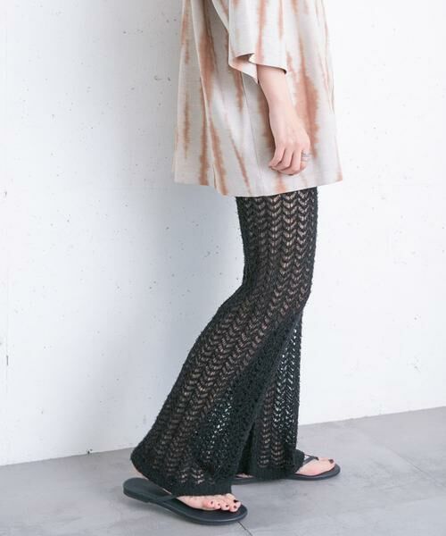 KBF / ケービーエフ その他パンツ | 透かし編みニットパンツ | 詳細15