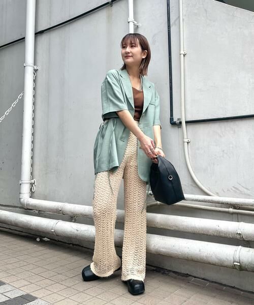 KBF / ケービーエフ その他パンツ | 透かし編みニットパンツ | 詳細23