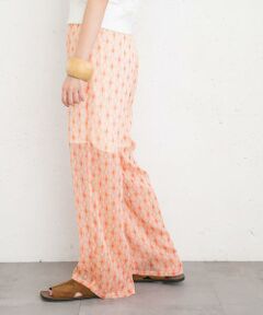 KBF / ケービーエフ その他パンツ | 楊柳プリントパンツ