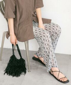 KBF / ケービーエフ その他パンツ | 楊柳プリントパンツ