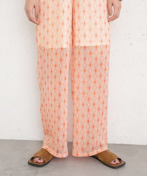 KBF / ケービーエフ その他パンツ | 楊柳プリントパンツ | 詳細12