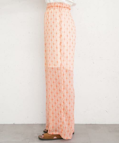 KBF / ケービーエフ その他パンツ | 楊柳プリントパンツ | 詳細9