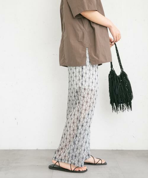 KBF / ケービーエフ その他パンツ | 楊柳プリントパンツ | 詳細22