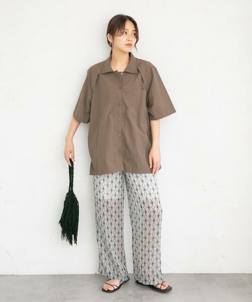 KBF / ケービーエフ その他パンツ | 楊柳プリントパンツ | 詳細23