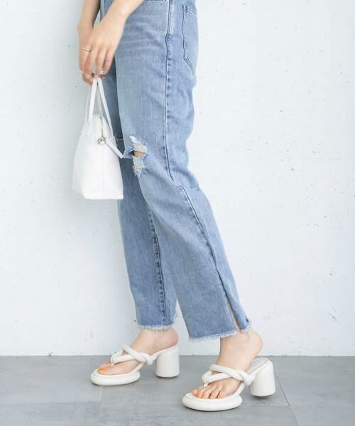 KBF / ケービーエフ デニムパンツ | リメイクダメージスリットデニム | 詳細18