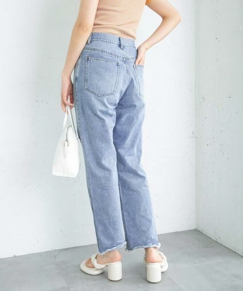 KBF / ケービーエフ デニムパンツ | リメイクダメージスリットデニム | 詳細21