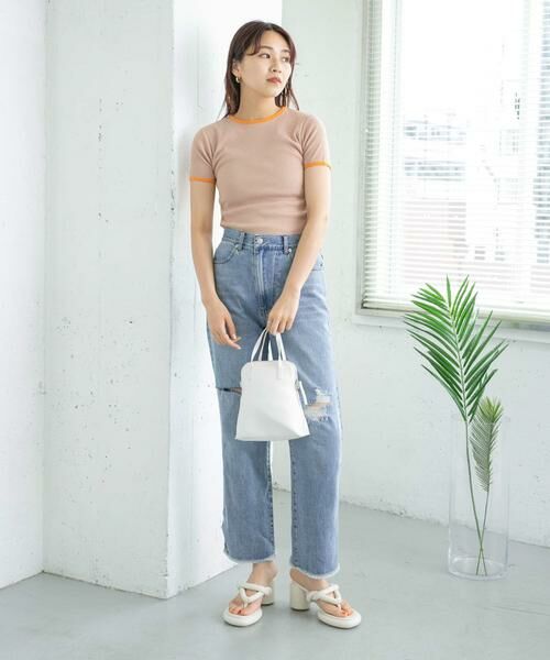 KBF / ケービーエフ デニムパンツ | リメイクダメージスリットデニム | 詳細24