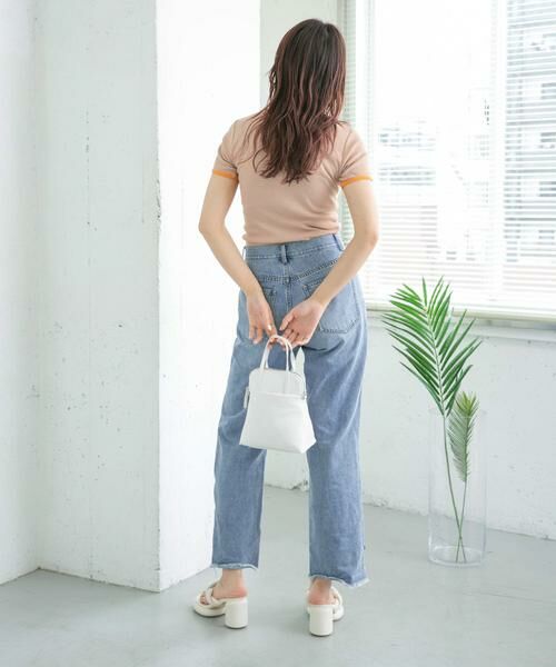 KBF / ケービーエフ デニムパンツ | リメイクダメージスリットデニム | 詳細25