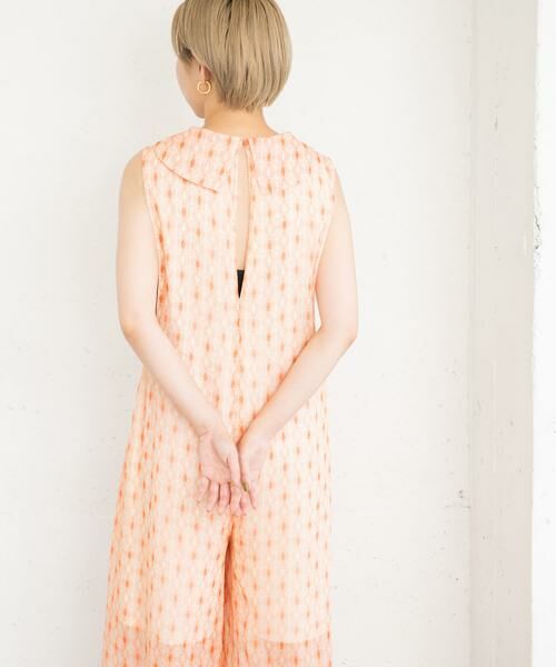 KBF / ケービーエフ サロペット・オールインワン | 楊柳プリントサロペット | 詳細1