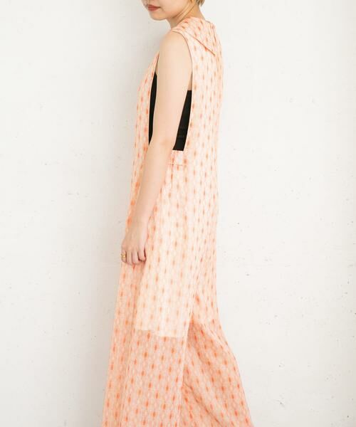 KBF / ケービーエフ サロペット・オールインワン | 楊柳プリントサロペット | 詳細2