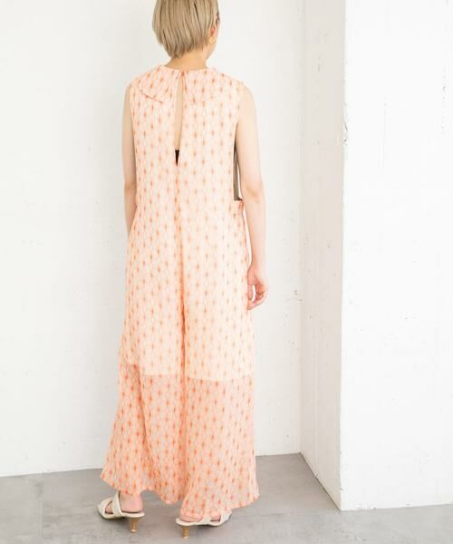 KBF / ケービーエフ サロペット・オールインワン | 楊柳プリントサロペット | 詳細6