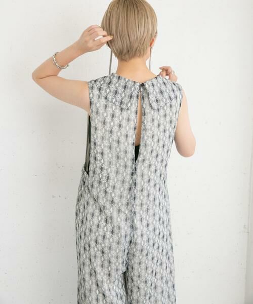 KBF / ケービーエフ サロペット・オールインワン | 楊柳プリントサロペット | 詳細17