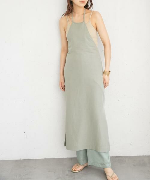 KBF / ケービーエフ ワンピース | エプロンワンピース | 詳細3