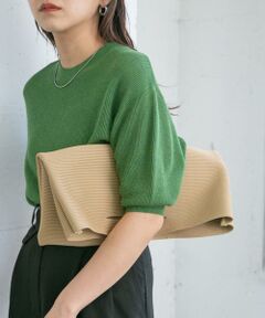 KBF / ケービーエフ ハンドバッグ | スクエアニットBAG