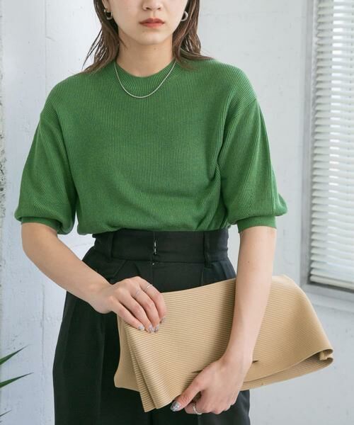 KBF / ケービーエフ ハンドバッグ | スクエアニットBAG | 詳細15