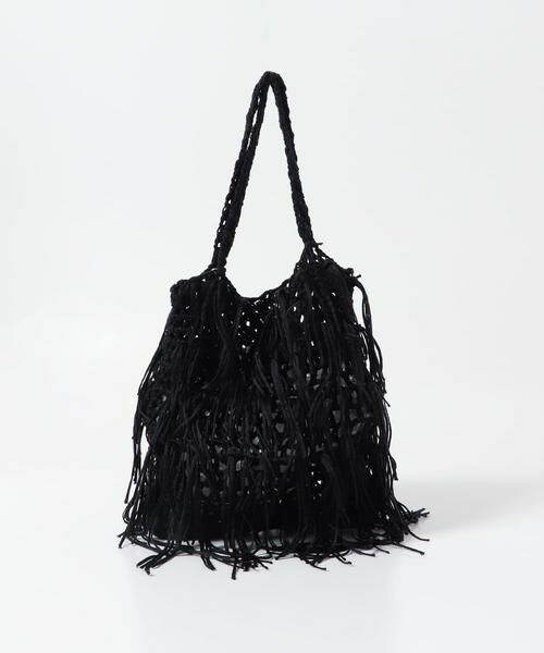 KBF / ケービーエフ ハンドバッグ | フリンジニットBAG | 詳細12