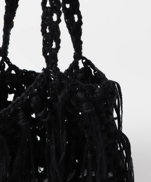 KBF / ケービーエフ ハンドバッグ | フリンジニットBAG | 詳細13