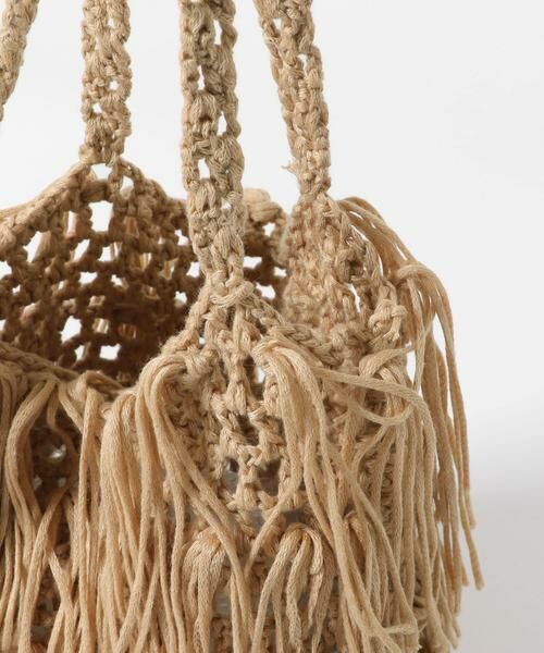 KBF / ケービーエフ ハンドバッグ | フリンジニットBAG | 詳細19