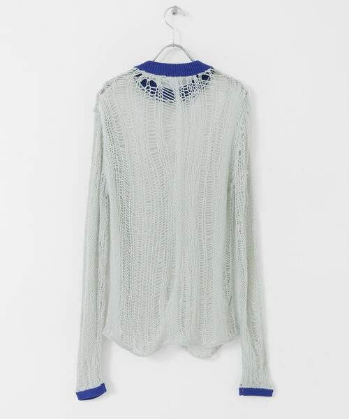 KBF / ケービーエフ ニット・セーター | ランダム透かし編みルーズニット | 詳細15