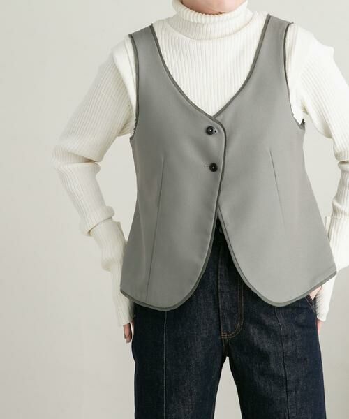 KBF / ケービーエフ ベスト | カットオフデザインベスト | 詳細1