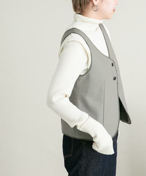 KBF / ケービーエフ ベスト | カットオフデザインベスト | 詳細2