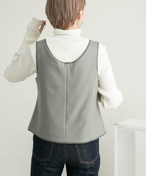 KBF / ケービーエフ ベスト | カットオフデザインベスト | 詳細3