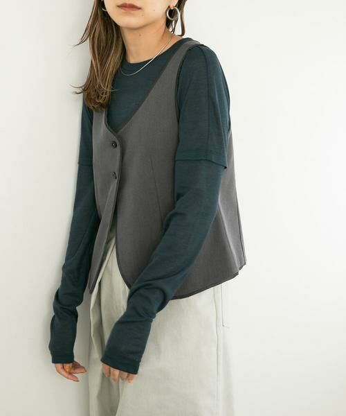 KBF / ケービーエフ ベスト | カットオフデザインベスト | 詳細13