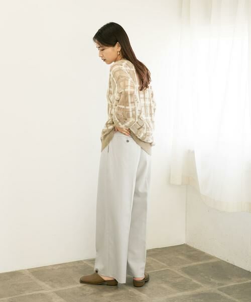 KBF / ケービーエフ その他パンツ | センタープレスハイウエストWIDEパンツ | 詳細14