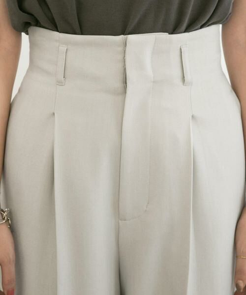 KBF / ケービーエフ その他パンツ | センタープレスハイウエストWIDEパンツ | 詳細16