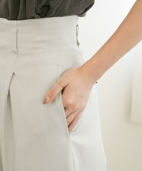KBF / ケービーエフ その他パンツ | センタープレスハイウエストWIDEパンツ | 詳細17