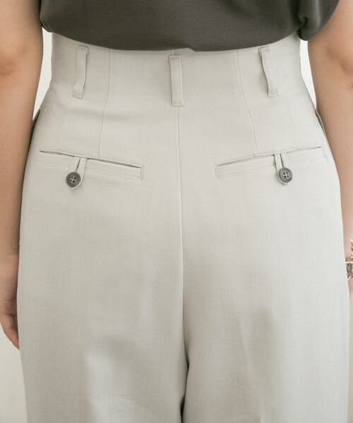KBF / ケービーエフ その他パンツ | センタープレスハイウエストWIDEパンツ | 詳細19