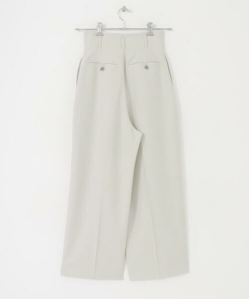 KBF / ケービーエフ その他パンツ | センタープレスハイウエストWIDEパンツ | 詳細23