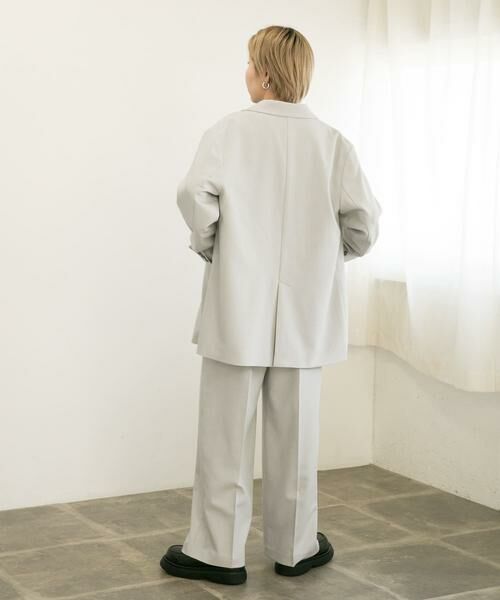 KBF / ケービーエフ その他パンツ | センタープレスハイウエストWIDEパンツ | 詳細8