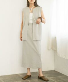 KBF / ケービーエフ スカート | ミニブークレIラインスカート