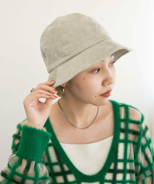 KBF/ケービーエフ コーデュロイバケットHAT ベージュ系その他 one KBF/ケービーエフ コーデュロイバケットHAT ベージュ系その他 one