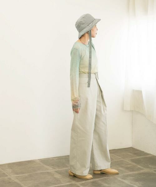 KBF / ケービーエフ ハット | リボン付きキルティングバケットHAT | 詳細6