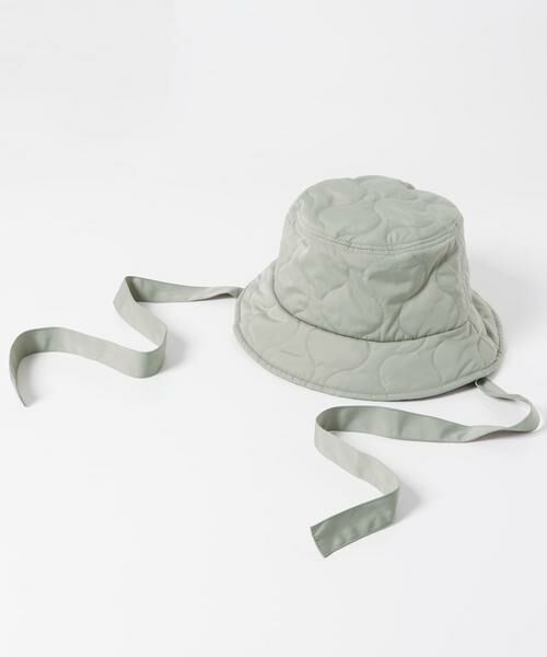 KBF / ケービーエフ ハット | リボン付きキルティングバケットHAT | 詳細7