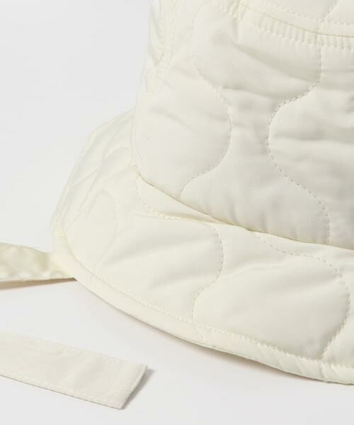 KBF / ケービーエフ ハット | リボン付きキルティングバケットHAT | 詳細18