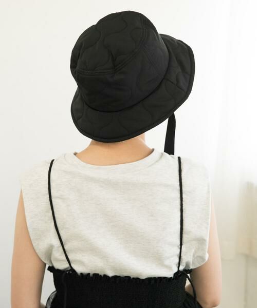 KBF / ケービーエフ ハット | リボン付きキルティングバケットHAT | 詳細21