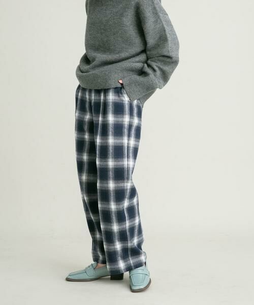 KBF / ケービーエフ その他パンツ | オンブレチェックWIDEパンツ | 詳細2