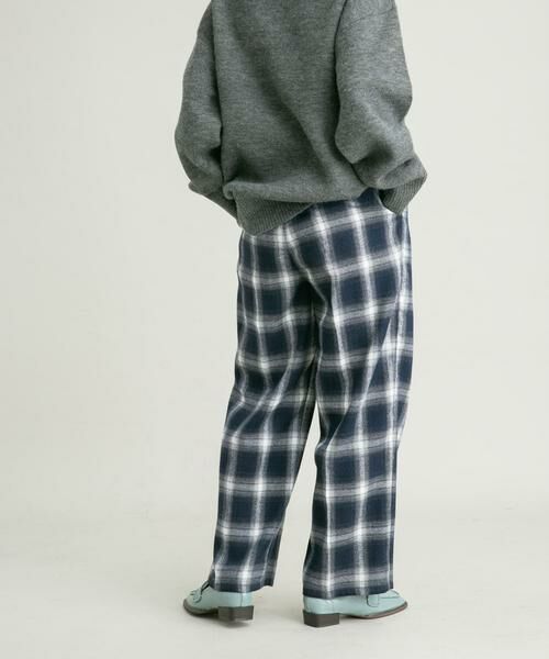 KBF / ケービーエフ その他パンツ | オンブレチェックWIDEパンツ | 詳細3