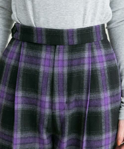 KBF / ケービーエフ その他パンツ | オンブレチェックWIDEパンツ | 詳細20