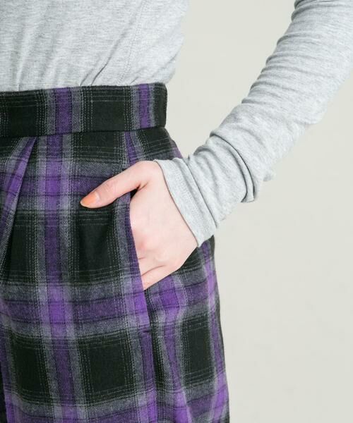 KBF / ケービーエフ その他パンツ | オンブレチェックWIDEパンツ | 詳細21