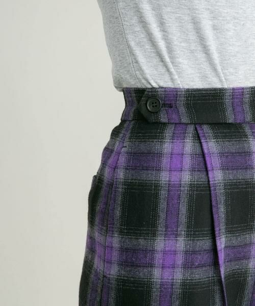 KBF / ケービーエフ その他パンツ | オンブレチェックWIDEパンツ | 詳細22