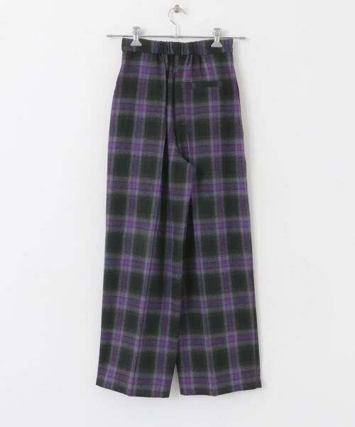KBF / ケービーエフ その他パンツ | オンブレチェックWIDEパンツ | 詳細25