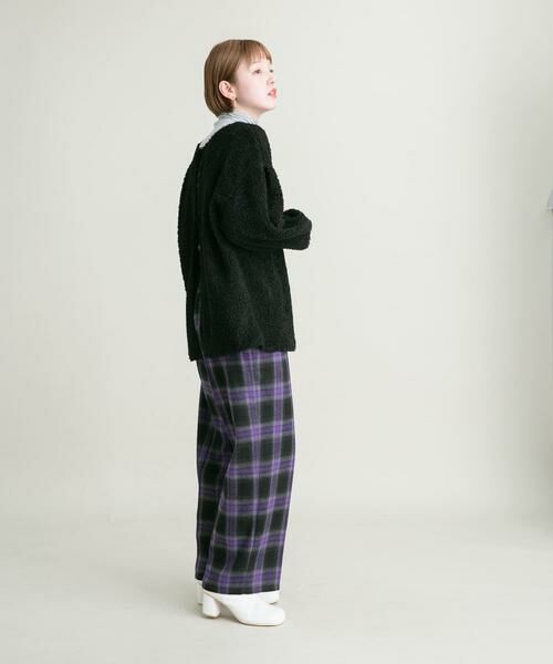 KBF / ケービーエフ その他パンツ | オンブレチェックWIDEパンツ | 詳細15