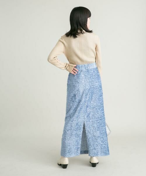 KBF / ケービーエフ スカート | ミニフリンジタイトスカート | 詳細6