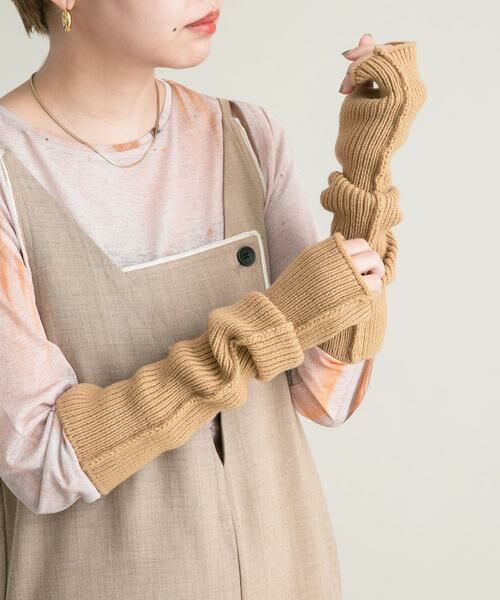 KBF / ケービーエフ 手袋 | スリットリブアームウォーマー | 詳細1